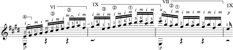Bach Right Hand Example 1