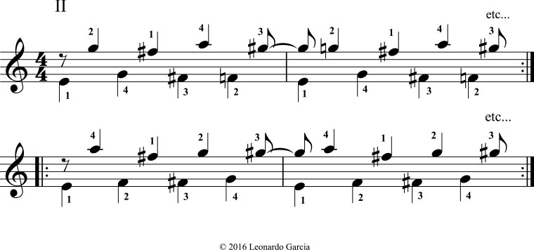 Contrapuntal Left Hand Exercise