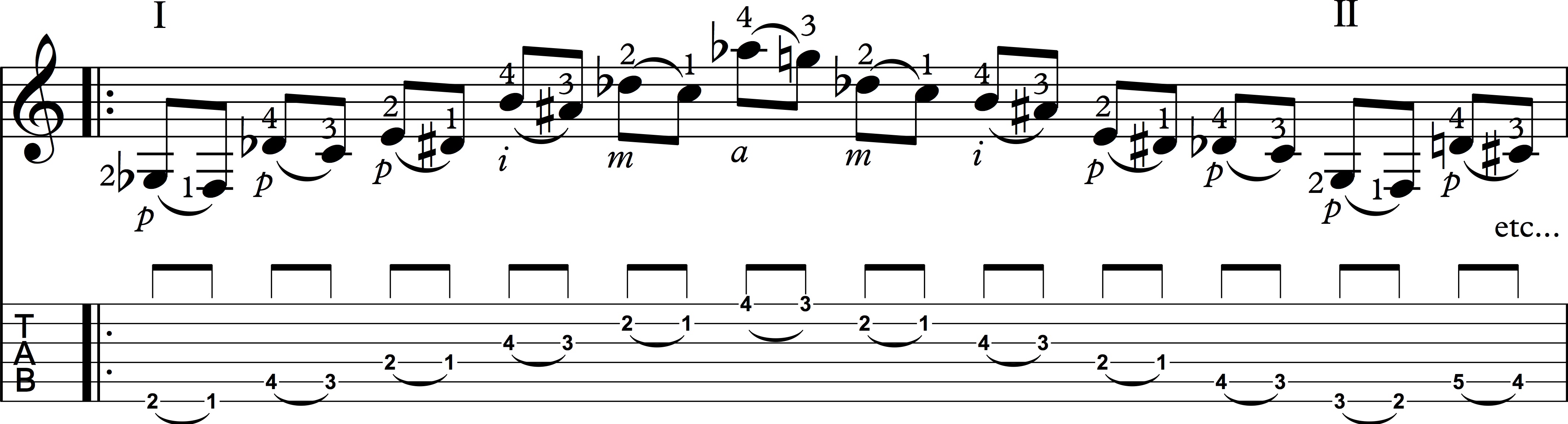 Tarrega exercise 34.jpg